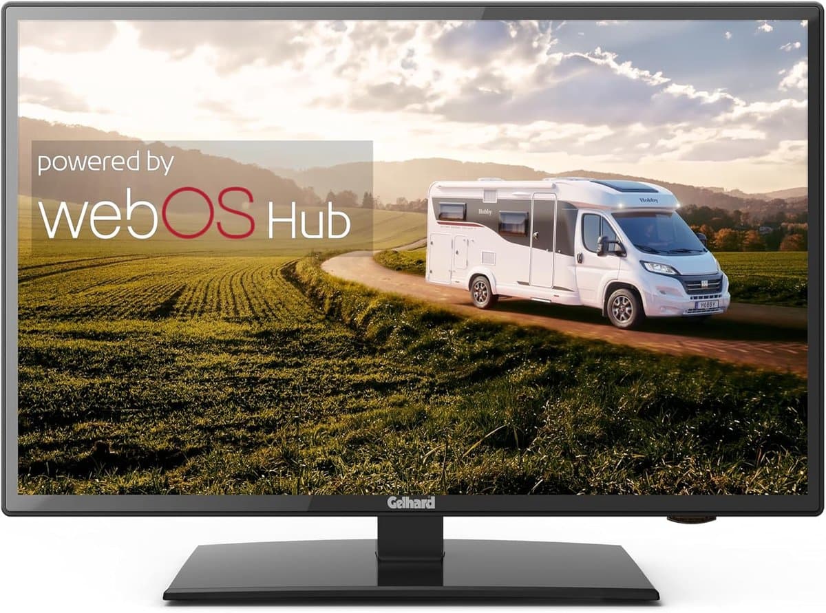 22 inch Smart TV Full HD 12V/230V WebOS Bluetooth en Triple Tuner — afbeelding 1