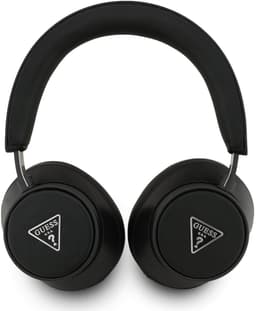 Guess PU Saffiano Triangle Logo ENC Headphone - Geschikt voor Bluetooth Smartphones - Zwart — thumbnail 1