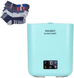 SCH® Mini Wasmachine - Wasmachine - Lichtblauw - ‎27cm x 27cm x 30cm — thumbnail 6