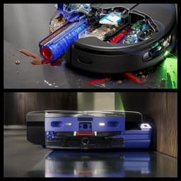 Dyson Spot+Scrub AI - Robotstofzuiger met Dweilfunctie - Dweilrobot - AI Vlekdetectie en Automatisch Leegstation - Zwart — thumbnail 9