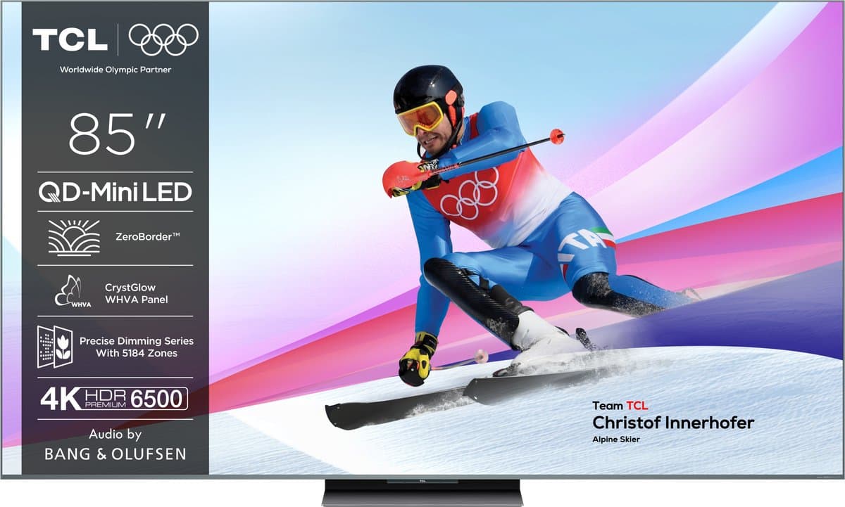 TCL 85C9K - 85 inch - 4K MiniLED - 2025 — afbeelding 1