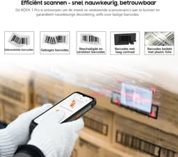 Blackview ROCK 1 Pro - Robuuste Smartphone met 2D Scanner - 4G - 32GB RAM - 256GB ROM - 6.56 inch - 15000mAh Robuuste Telefoon - Android 16 - Nachtzicht - NFC - GPS - Zwart — thumbnail 2