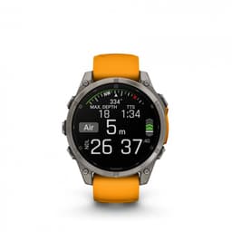 Garmin Fenix 8 Sapphire AMOLED 47mm - Titanium - Multisport GPS Smartwatch - Spark Orange/Graphite — thumbnail 20