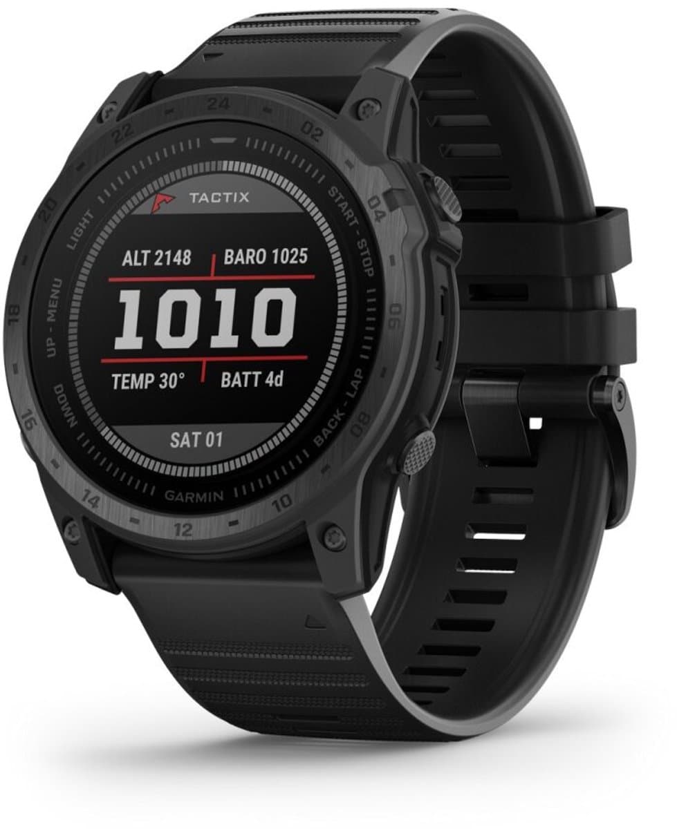Garmin - 010-02704-01 - tactix® 7 - Standard Edition - Tactisch premium GPS smartwatch met siliconen horlogebandje — afbeelding 1