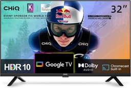 Smart-tv 32 inch HD met Google TV en Randloos Design — thumbnail 1