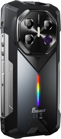FOSSiBOT F113 Robuuste Smartphone - Dual SIM - 12 GB RAM - 256 GB ROM - 20000mAh - 6,78 inch HD+ IPS Scherm - IP68 Waterdicht Telefoon -Android 15- GPS,NFC,Face ID,OTG -metaalgrijs — thumbnail 2