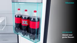 Hisense RS5P528STFE - Amerikaanse koelkast – Zwart - No-Frost - 178 cm hoog - 528 liter - Energielabel E - Invriesvermogen 10 kg/24u - Geluidsniveau 40 dB(A) - IJs- en waterdispenser - LED Display - FastFreeze - Deuralarm - Interverter Compressor — thumbnail 19