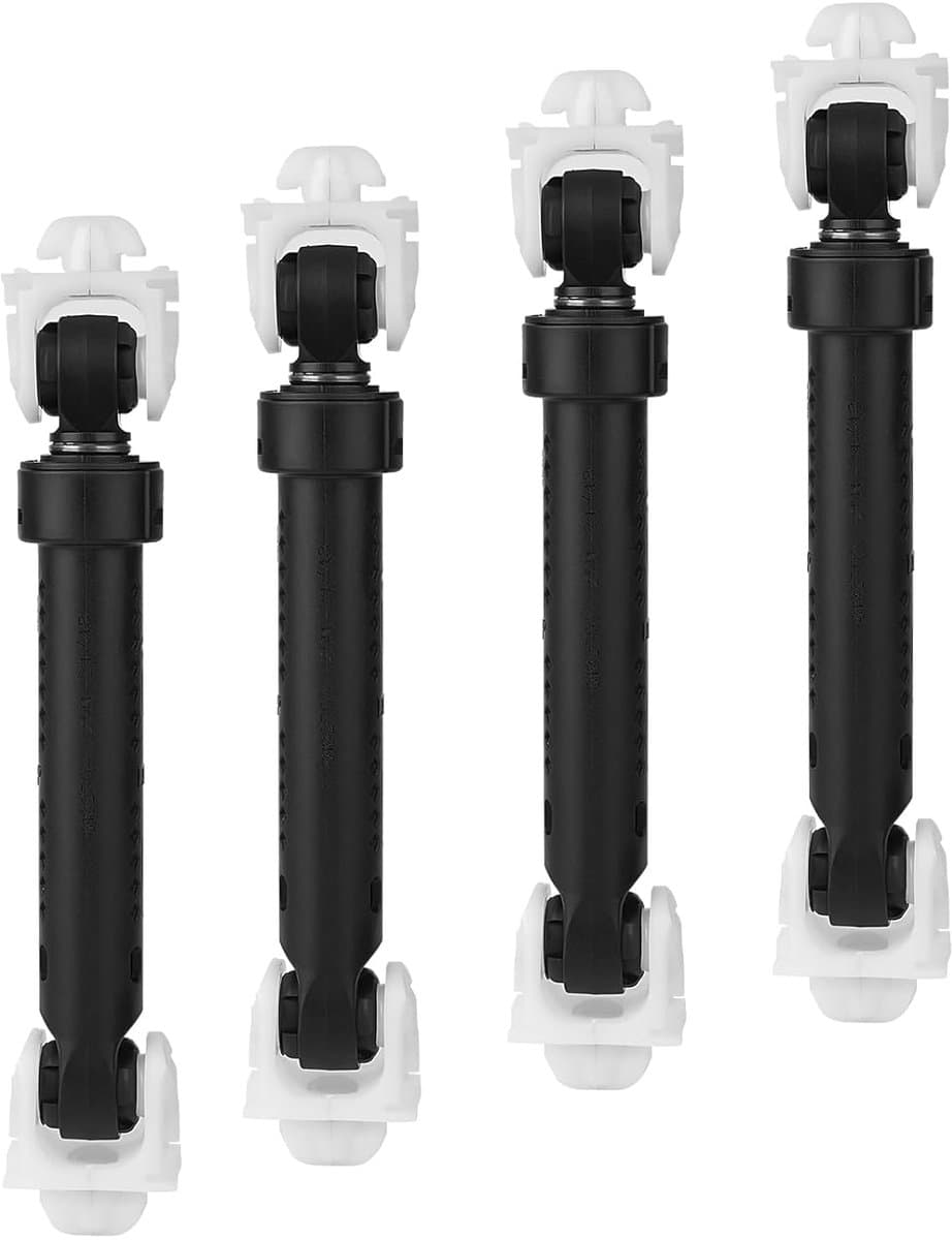 Schokdemper voor wasmachine (8182703) — Met gespen aan beide uiteinden — Anti-vibratie-/anti-schudstang voor voorlader — Dempingsaccessoire-4-Pack — afbeelding 1
