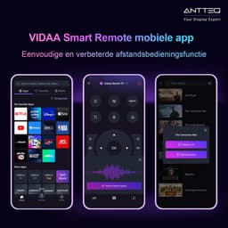 ANTTEQ V32-AH3.Q1L-BT - 32 Inch Smart TV (81 cm) - HD Ready - VIDAA OS - Triple Tuner - Hotel Modus — thumbnail 7