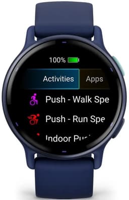 Garmin Vivoactive 5 - Sporthorloge - AMOLED-Scherm - Blue/Blue Metallic — thumbnail 12