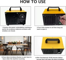 Jently luchtreiniger - luchtverfrisser - geurverwijderaar - Ozonreiniger - badkamer/keuken/prullenbak — thumbnail 5