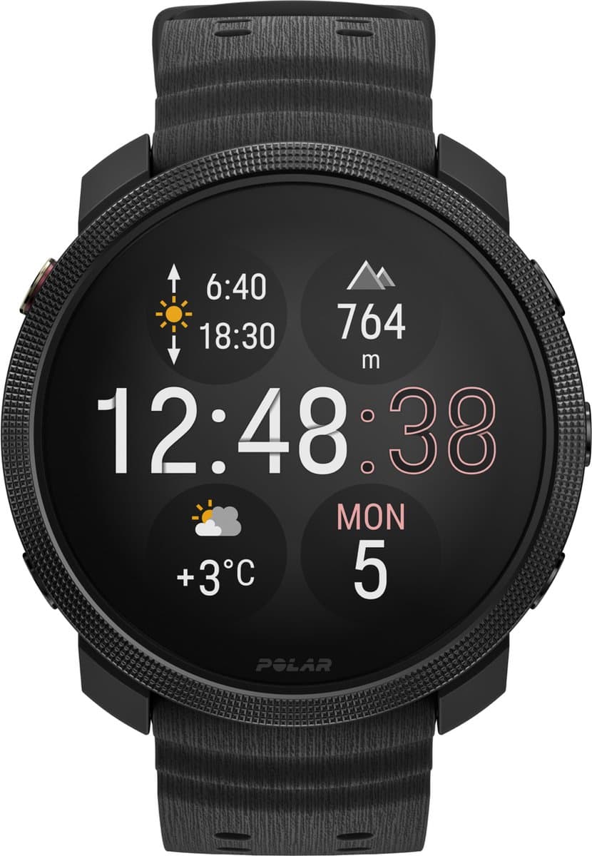 Polar Vantage M3 Multisport Smartwatch - Zwart - S en M/L — afbeelding 1