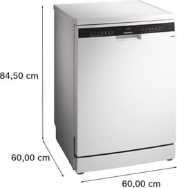 Siemens SN23EW03KE - iQ300 - Vrijstaande vaatwasser - 60 cm - Wit - Energielabel B - Home Connect - varioSpeed Plus je vaat tot wel drie keer zo snel schoon — thumbnail 9