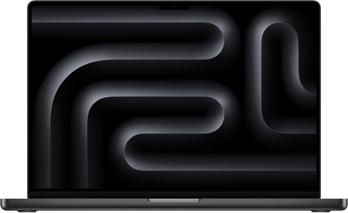 Apple MacBook Pro 2026 - 16 inch - M5 Pro 18-core - 24GB RAM - 20-core GPU - 1TB SSD - Qwerty - Zwart — afbeelding 1