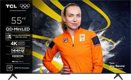TCL 55Q6C 55inch 4K QD-Mini LED 144Hz TV — thumbnail 1