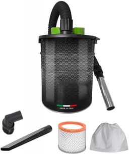 DVDSS® As stofzuiger- Stofzuiger voor de kachel - pallet stofzuiger - 10 L - 800 W - Zwart — thumbnail 1