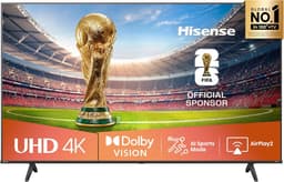 4K UHD Smart TV 43 inch (108 cm) LED – Dolby Vision, HDR, 60Hz, HDMI 2.1, WiFi, Bluetooth, Alexa Built-in – 96,3 × 60,8 cm – Pauwhome — thumbnail 1
