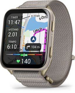 Garmin Venu X1 - GPS-smartwatch - 2-inch AMOLED-scherm - Goudkleurig/French Grey — thumbnail 7