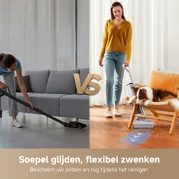 Dreame G10 Pro - 2-in-1 Nat- en Droog Steelstofzuiger met Dweilfunctie - 16.000 Pa Zuigkracht, 900 ml Watertank en Zelfreinigend Borstelsysteem — thumbnail 8