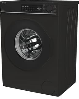 Sharp ESNFB714BBNA wasmachine 7kg-1400 toeren- mat zwart steamwash — thumbnail 3