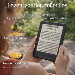 SwayTosh E-Reader Nova Smart – 6 inch 2026 – 36GB Opslag – Schermverlichting en Nachtmodus – E Reader Voor Ebook – Met Oplader — thumbnail 10