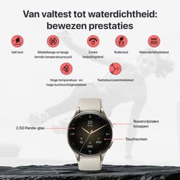 Otiume Zenith GTX05 – Smartwatch – 45mm Amoled Display – GPS – Bluetooth bellen – Goud — thumbnail 7