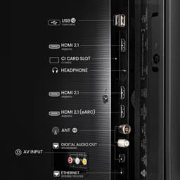 Hisense 55E7Q - 55 inch - 4K QLED - 2025 — thumbnail 6