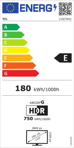 TCL 115C7K - 115 inch - 4K MiniLED - 2025 — thumbnail 2