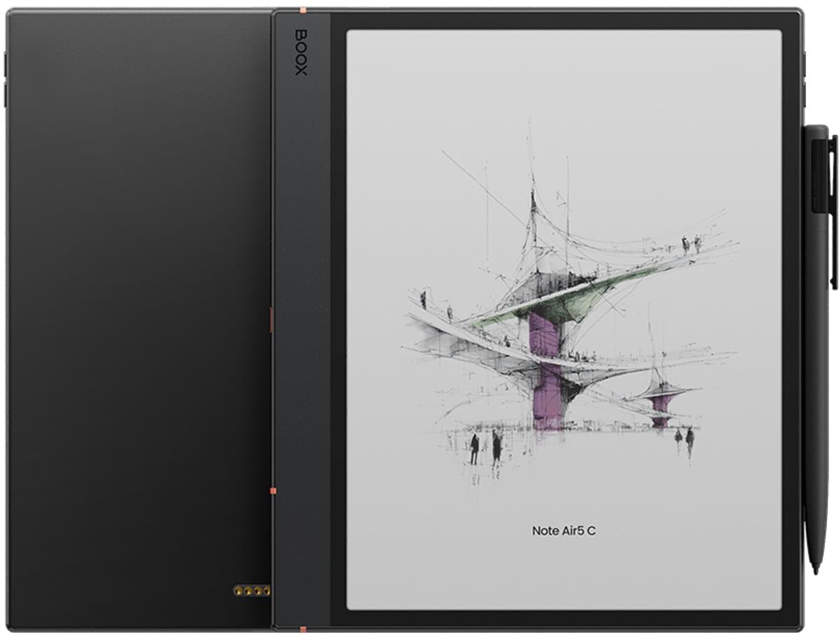 BOOX Note Air5 C - Kleuren e-ink e-book reader, teken tablet, Android 15, Play store, BSR, Styluspen 3 — afbeelding 1