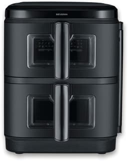 Severin FR 2468 S-Fry Duo Stack - Dubbele Airfryer- Heteluchtfriteuse - 2x 5,5 Liter boven elkaar - Ruimtebesparend — thumbnail 16