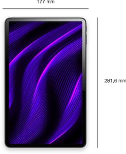 Logicom - Tablet 12 Fold - 128GB - 12 Inch - 6GB RAM - 2K Resolutie - Octa Core - Wifi - Android 15 - Inclusief Beschermhoes - Grijs — thumbnail 6