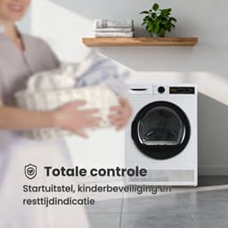 Salora DRYER75B - Condensdroger - Wasdroger - Droger - 7 kilo - Energie Label G — thumbnail 4