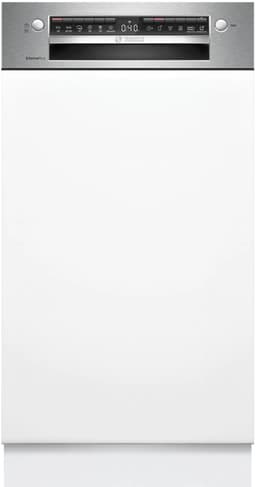 Bosch SPI4HMS49E - Serie 4 - Inbouwvaatwasser - 45 cm - Geborsteld staal - 45 cm - Energielabel E — thumbnail 1