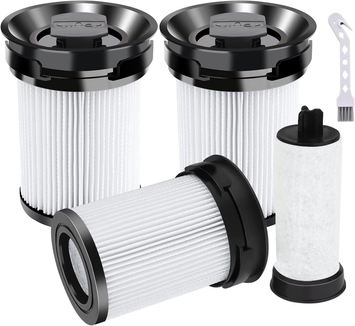 3 stuks Stofzuiger filter - met krabber - Geschikt voor Miele TriFlex HX1 filterpatroon - 83*112*44mm - wasbare stofzuiger filters - stofzuiger accessoires — afbeelding 1