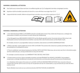 3-in-1 Airconditioner met 3,9 kW Koelvermogen voor Ruimtes tot 130 m³ – Koelen, Ontvochtigen en Ventileren — thumbnail 9
