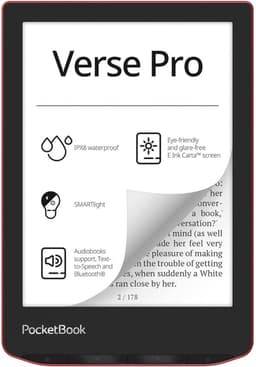 PocketBook eReader - Verse Pro - Passion Red — thumbnail 1