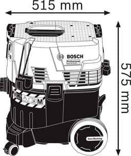Stofzuiger GAS 35 M AFC (NL+LUX) (3 x zuigbuis verchroomd 0,35 m, afvoerzak, bochtstuk, slang 5 m, Ø 35 mm antistatisch met gereedschapsmof, spleetmondstuk 250 mm, vlakke vouwfilter PES, vloerzuigmondset) — thumbnail 5