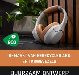 Lenco HPB-830GY - Draadloze over-ear Koptelefoon met Noise Cancelling - Grijs — thumbnail 8