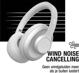 Fresh 'n Rebel Clam Ace – Draadloze Bluetooth Koptelefoon met Active Noise Cancelling - 60 uur Speeltijd - Met volume wiel - Ice Grey — thumbnail 4