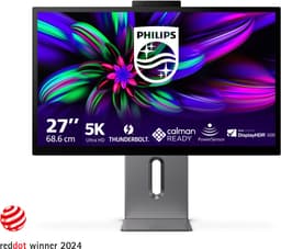 Philips Brilliance 27E3U7903 - 5K Creative Designer Monitor - Geschikt voor Apple Macbook en Mac Mini - Thunderbolt 4 - Calman Ready - RJ45 - Powersensor - 27 inch — thumbnail 1
