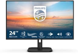 Philips 1000 series 24E1N1200A/00 computer monitor 60,5 cm (23.8") 1920 x 1080 Pixels Full HD LCD Zwart — thumbnail 1