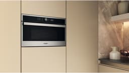 Whirlpool WMD44MX - Inbouwmagnetron - Grill magnetron - Ontdooifunctie - Touch - 1000 W - Roestvrijstaal — thumbnail 3