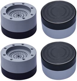 4 Stuks Trillingsdempers Wasmachine - Wasmachine dempers - Wasmachine Verhoger - Stapelbaar - geschikt voor wasmachine en wasdroger — thumbnail 3