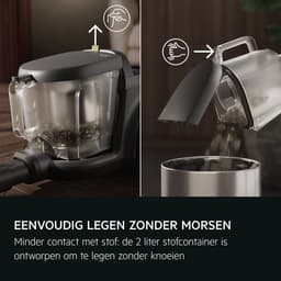 AEG AL31C1DG 3000 Clean - Stofzuiger zonder zak - Zakloos - Sterke zuigkracht - HEPA filtratie - Compact design - Cycloon technologie - Kieren mondstuk - Actieradius 8 meter — thumbnail 2