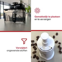 4x Eccellente Waterfilters voor Sage Barista Express - SES008 & BES008 Espressomachine - 4 stuks - voor Koffiemachines - Oracle - Dual Boiler - Solis - Duo Temp - Bambino Plus - 12 maanden gefilterd water — thumbnail 3