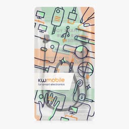 kwmobile Strap Compatible with Sony WF-C700N - Silicone Cord Holder for Wireless Earphones - Black — thumbnail 6
