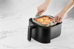 Lékué Airfryer Ovenschaal Vierkant - Glas - Transparent — thumbnail 6