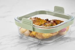 Lékué Airfryer Ovenschaal Vierkant - Glas - Transparent — thumbnail 9