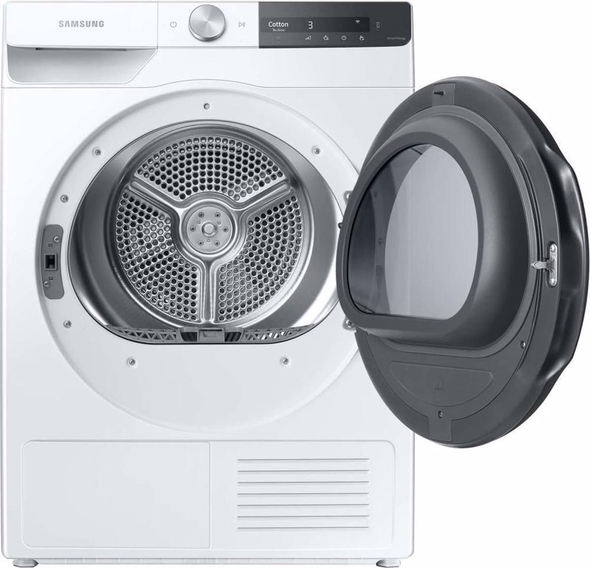 Samsung DV90T7240BT wasdroger Vrijstaand Voorbelading 9 kg Wit — afbeelding 1