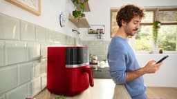 Bosch MAF462R0 Airfryer - Serie 4 - 6,1L - Ontdooifunctie - Dual heating - Warmhoudfunctie - 7 programma's - Tot 4 personen - Dieprood — thumbnail 11